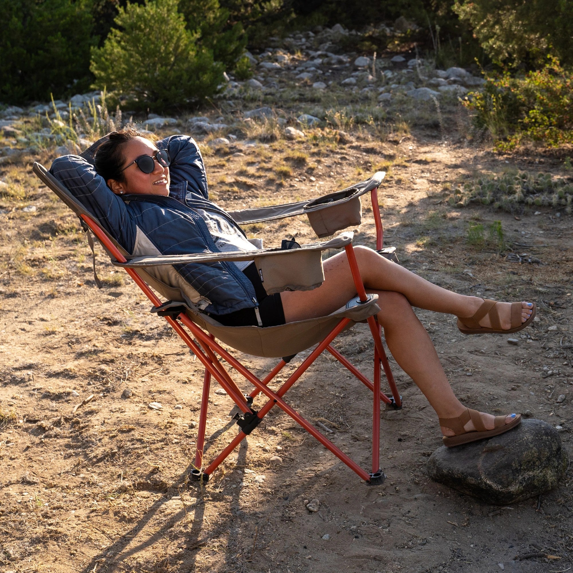 Kelty Deluxe Lounge Folding Camping Chair
