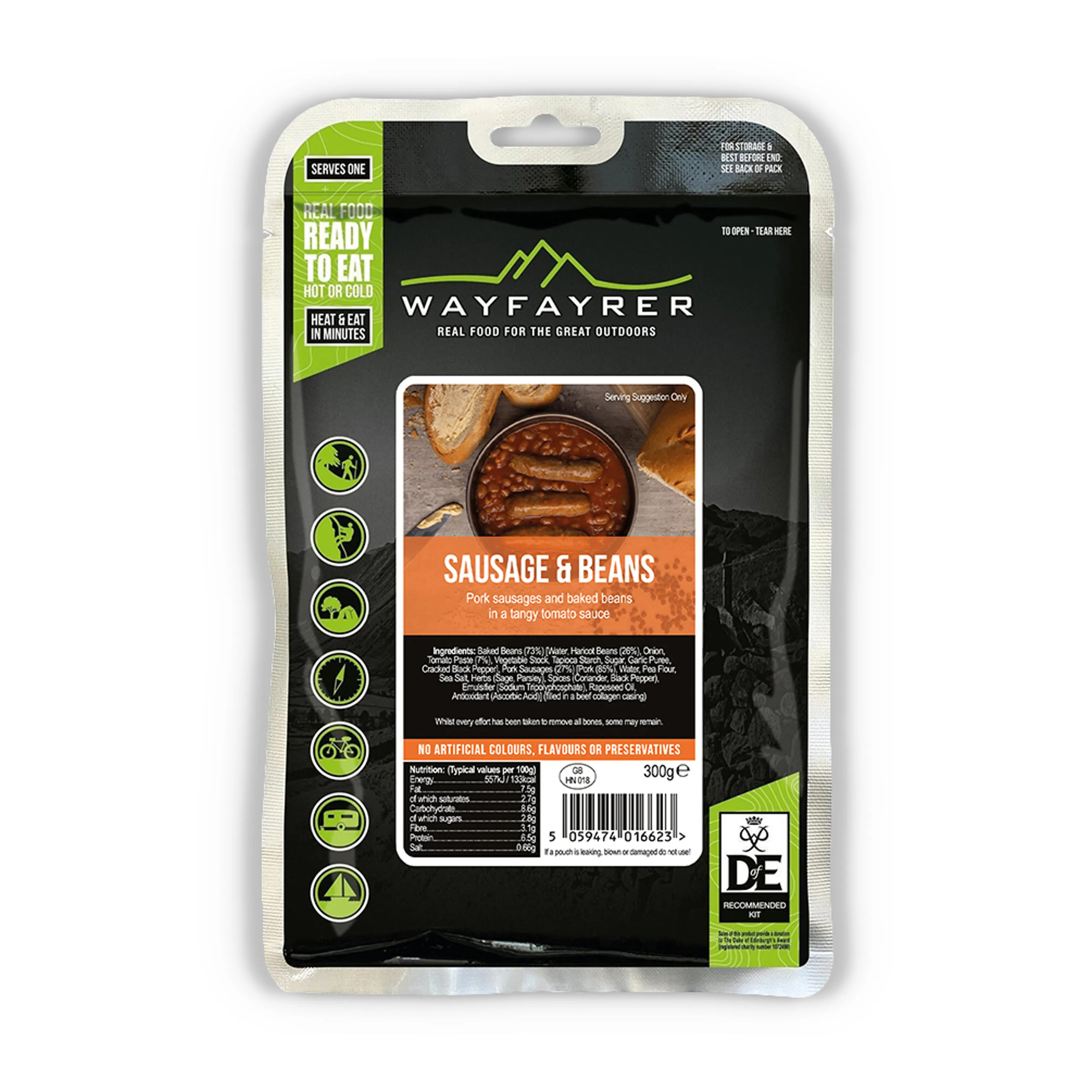 Wayfayrer Sausage and Baked Beans