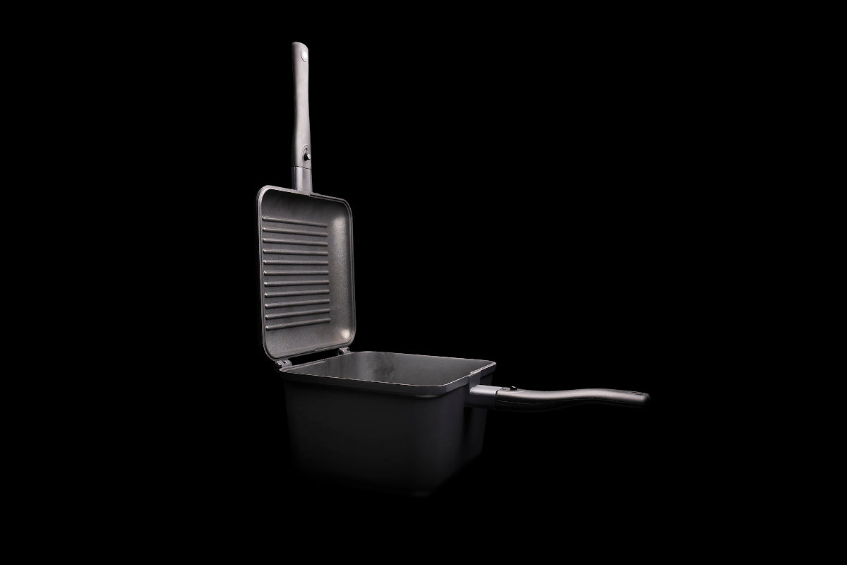 RidgeMonkey RM303 CMPP Connect Multi Purpose Pan & Griddle Set - OceanTrail