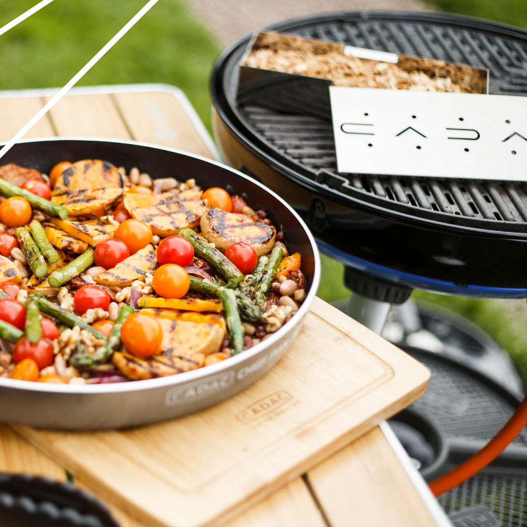 CADAC Stainless Steel Smoker Box (23x9.5x4cm)