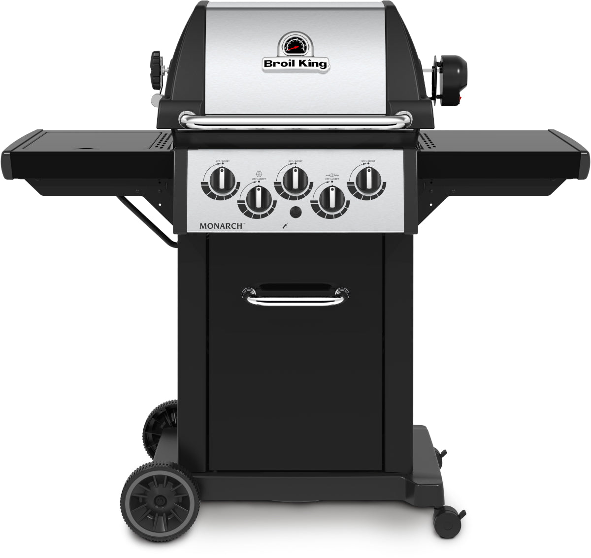 Broil King Monarch 390 - As 340 + Rear Burner & Rotisserie Kit