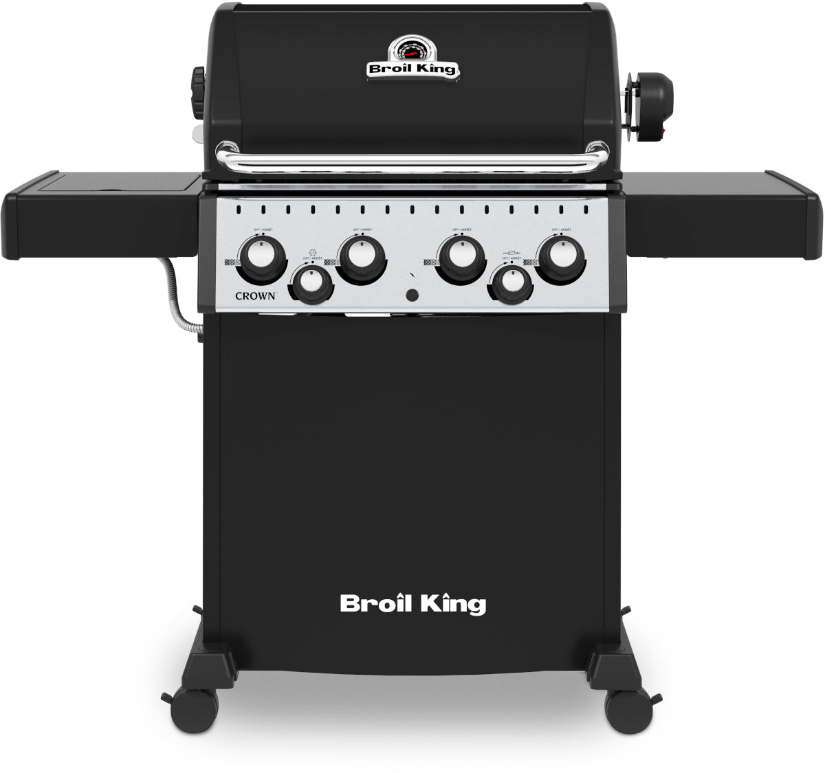 Broil King Crown 480 - 4 main burners + side burner + rotis