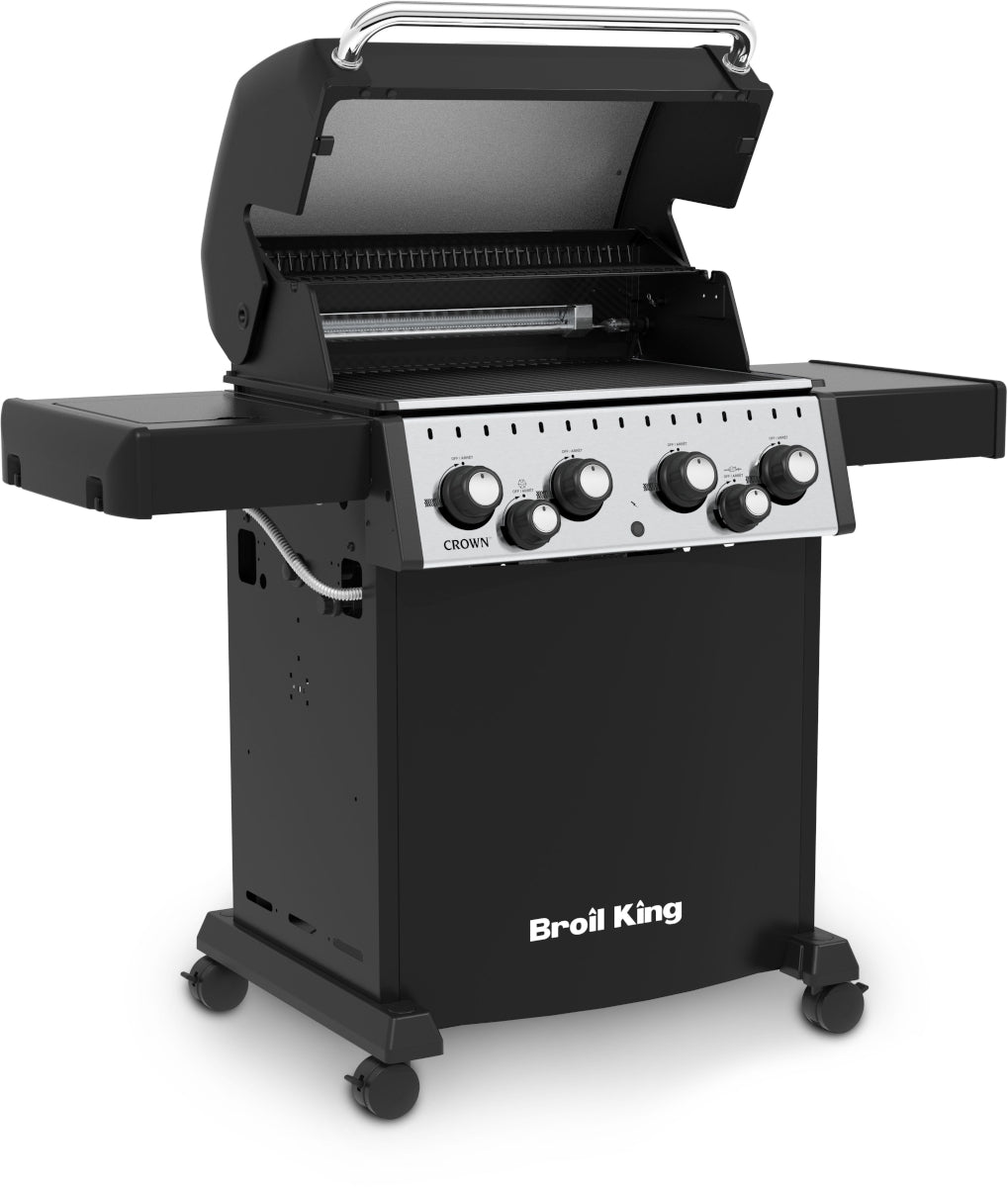 Broil King Crown 480 - 4 main burners + side burner + rotis
