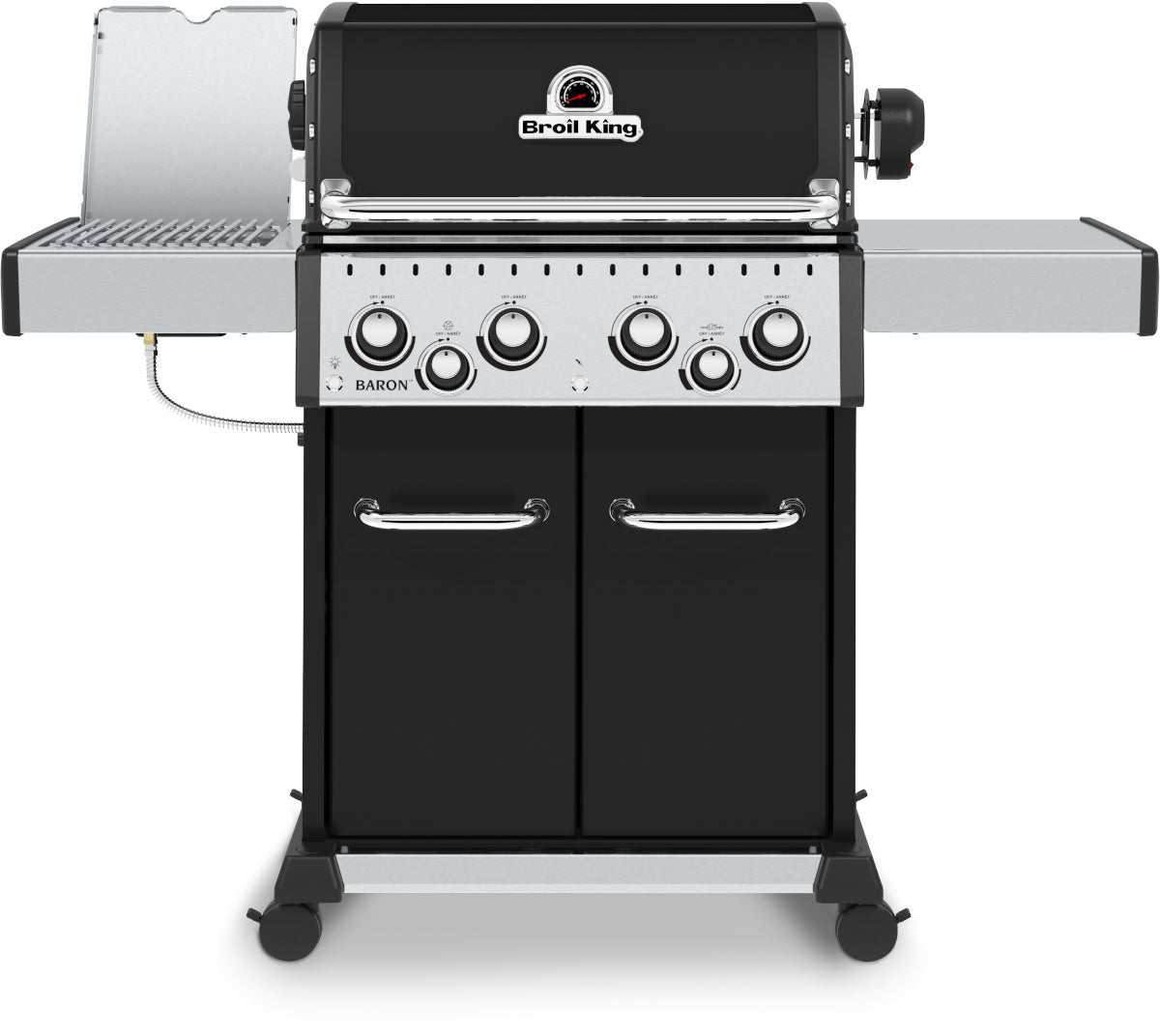 Broil King Baron 490 IR - 4 main burners + Side/Rear Burners & Rotis