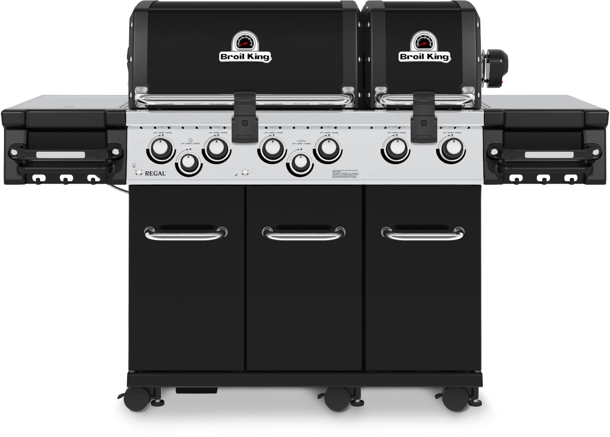 Broil King Regal 690 IR 6 Main burners + IR Side Burner, R/Burner & Rotis
