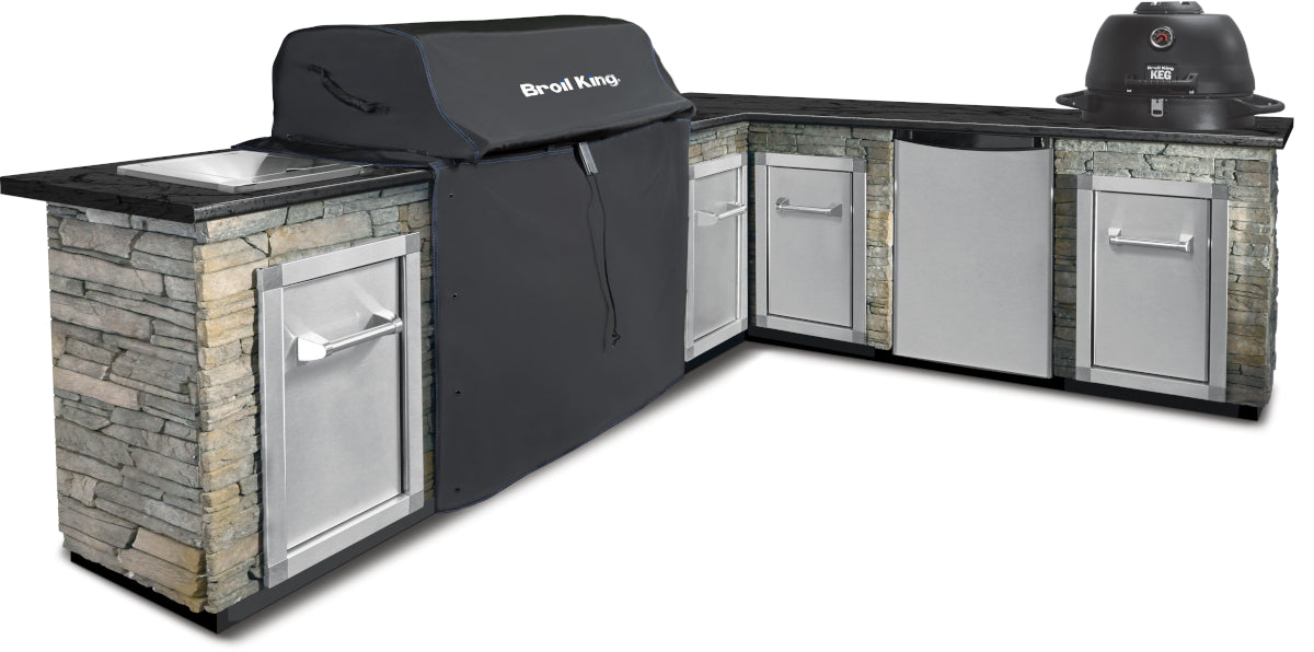 Broil King Imperial 490 Built-In & Built-In Cabinet. Regal 420 Built-In