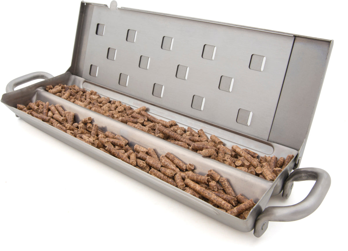 Broil King Stainless Steel Premium Smoker Box with Slider Lid