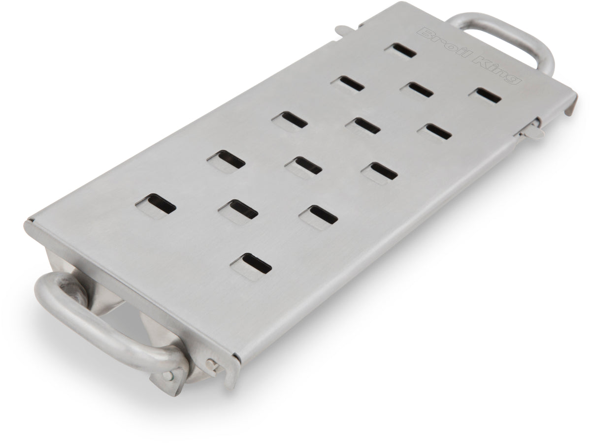 Broil King Stainless Steel Premium Smoker Box with Slider Lid