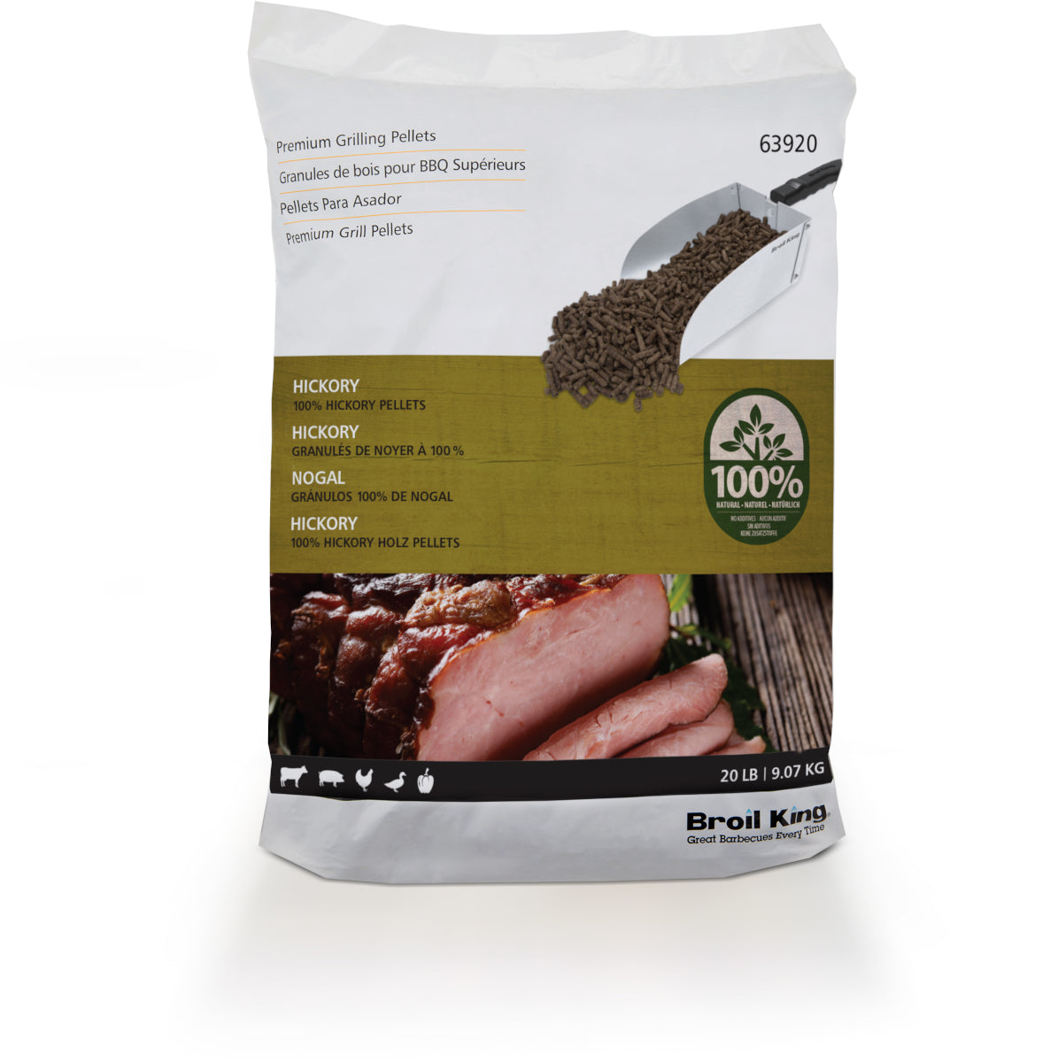 Broil King Pellets - Hickory 9kg