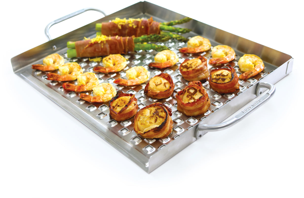 Broil King Stainless Steel Flat Grill Topper (39.3 cm x 33 cm)