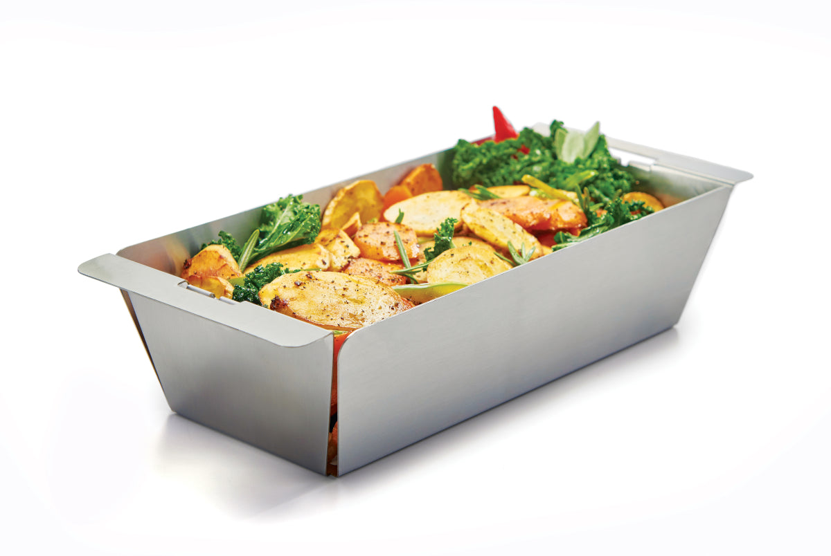 Broil King Stainless Steel Narrow Wok (36.8 cm x 16.5 cm x 8.8 cm)