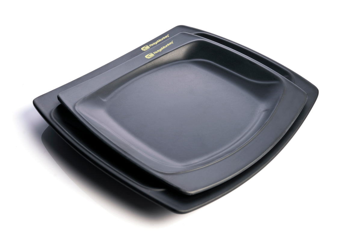 RidgeMonkey SQ DLX Melamine Plate Pack RM204