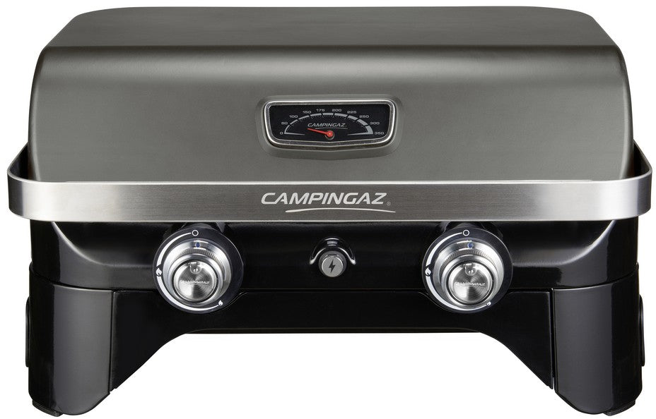 Campingaz Attitude 2100 LX Table Top Gas BBQ With 2 Steel Burners - Grey