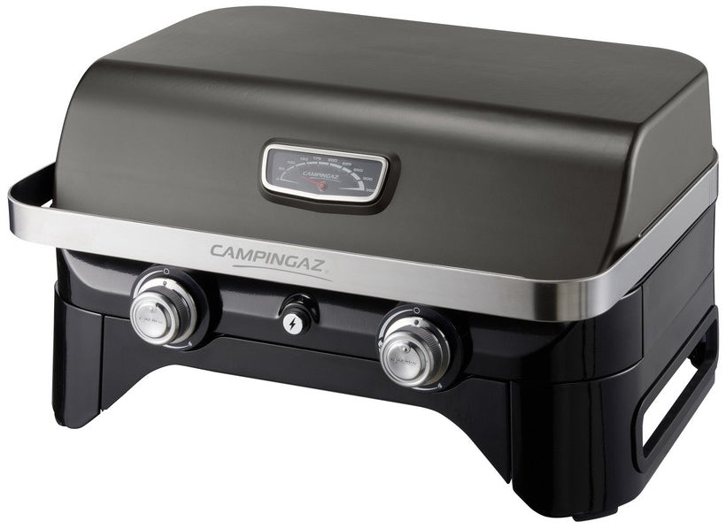 Campingaz Attitude 2100 LX Table Top Gas BBQ With 2 Steel Burners - Grey