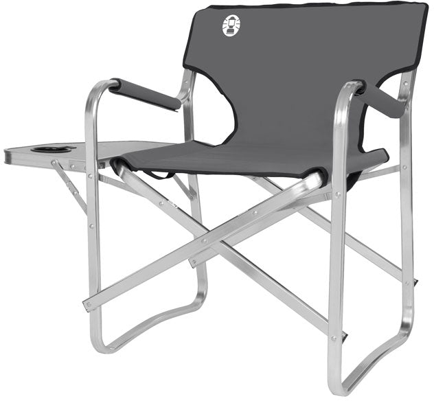 Coleman Deck Chair With Table - Aluminium Camping Chair