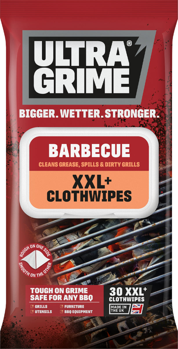 ULTRAGRIME Life: BBQ Clothwipes XXL+ (30pk)