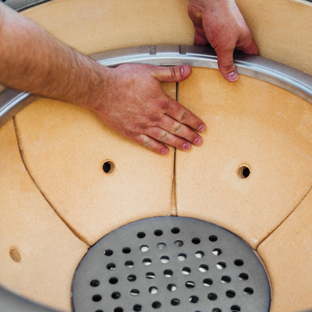 Kamado Joe® Big Joe II 24 inch Charcoal Grill in Blaze Red