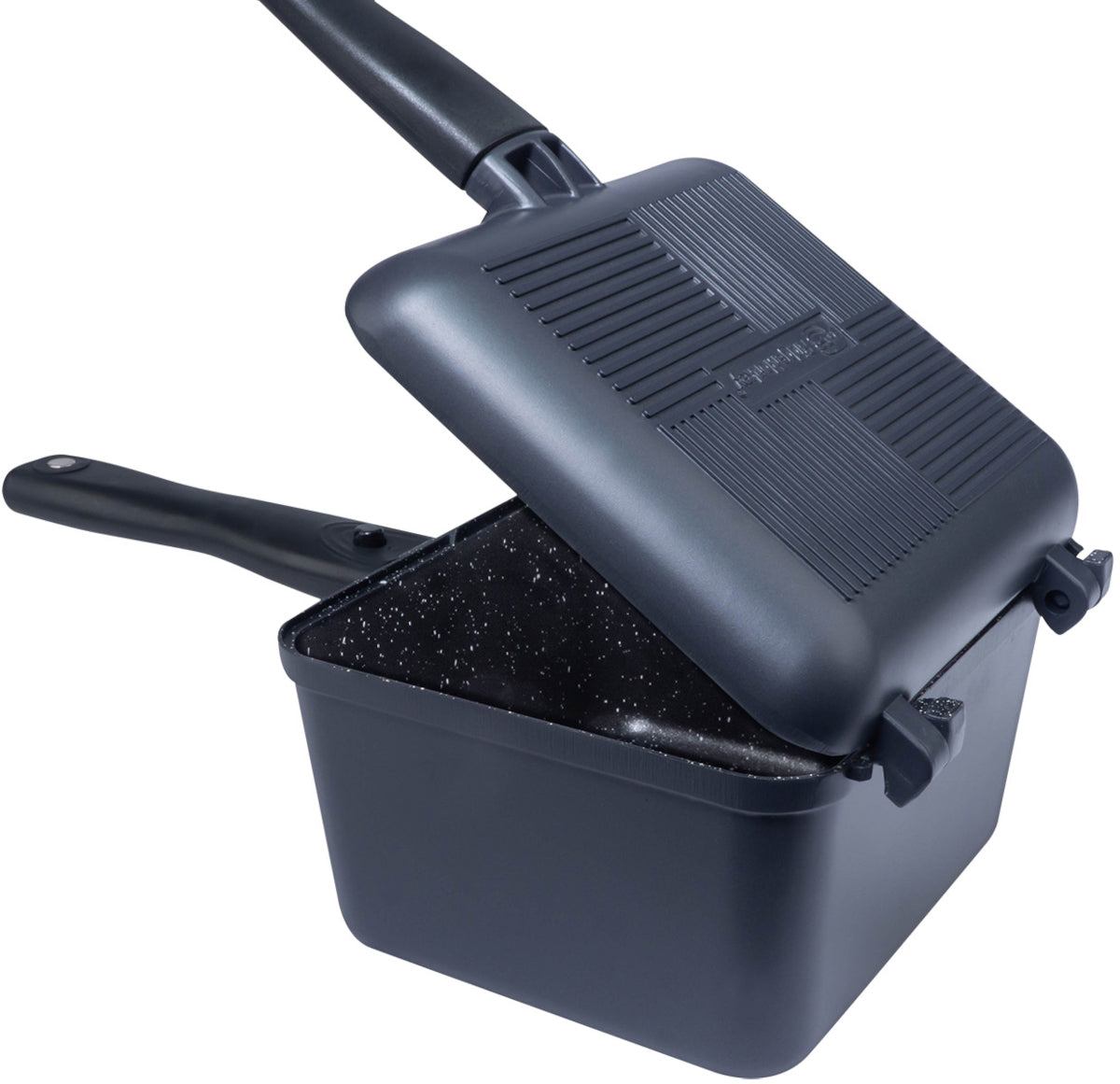 RidgeMonkey OPEN BOX Connect Deep Pan & Griddle Granite Edition (RM778)
