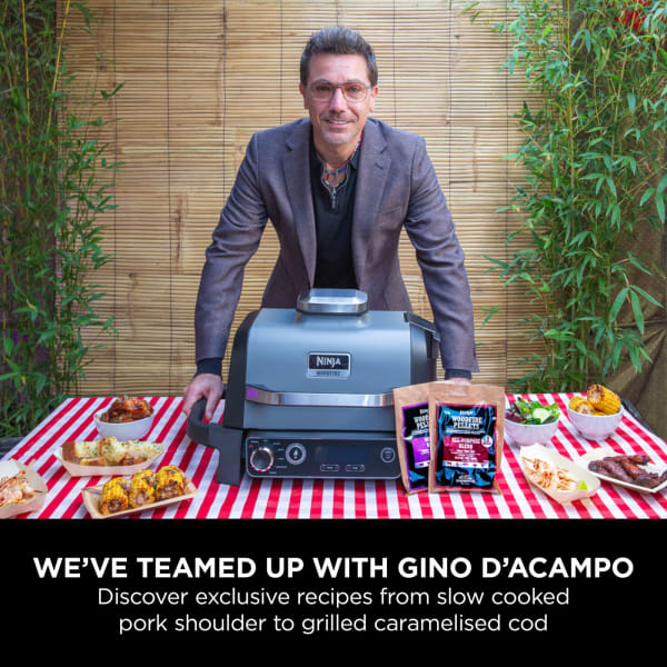 Ninja OG701UK Woodfire Electric BBQ Grill