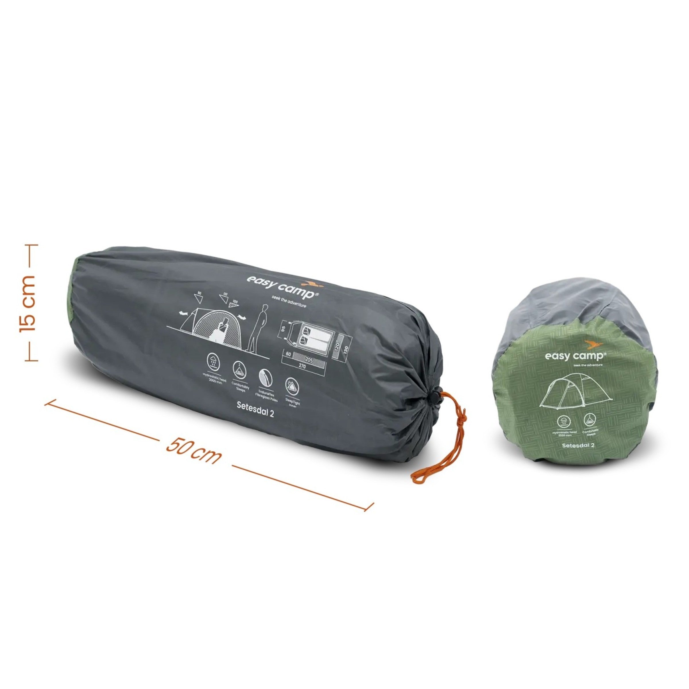 Easy Camp Setesdal 2 Dome Tent