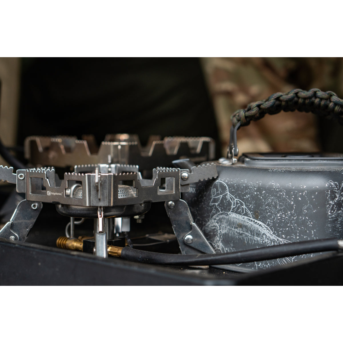 RidgeMonkey Quad Connect Stove Pro Full Kit