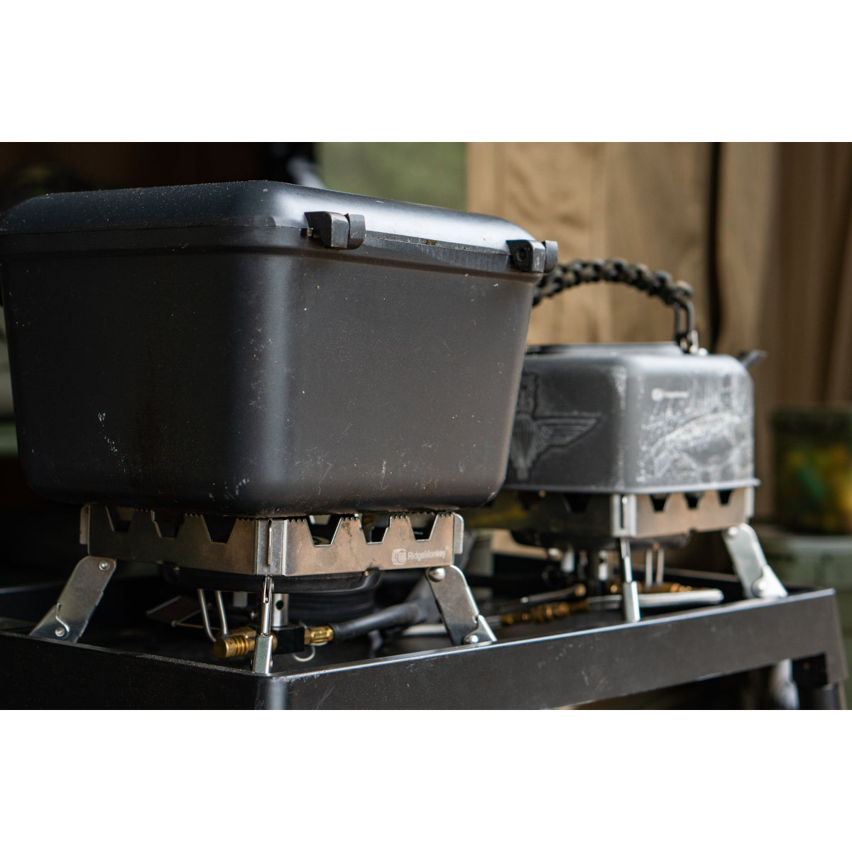 RidgeMonkey Quad Connect Stove Pro Full Kit