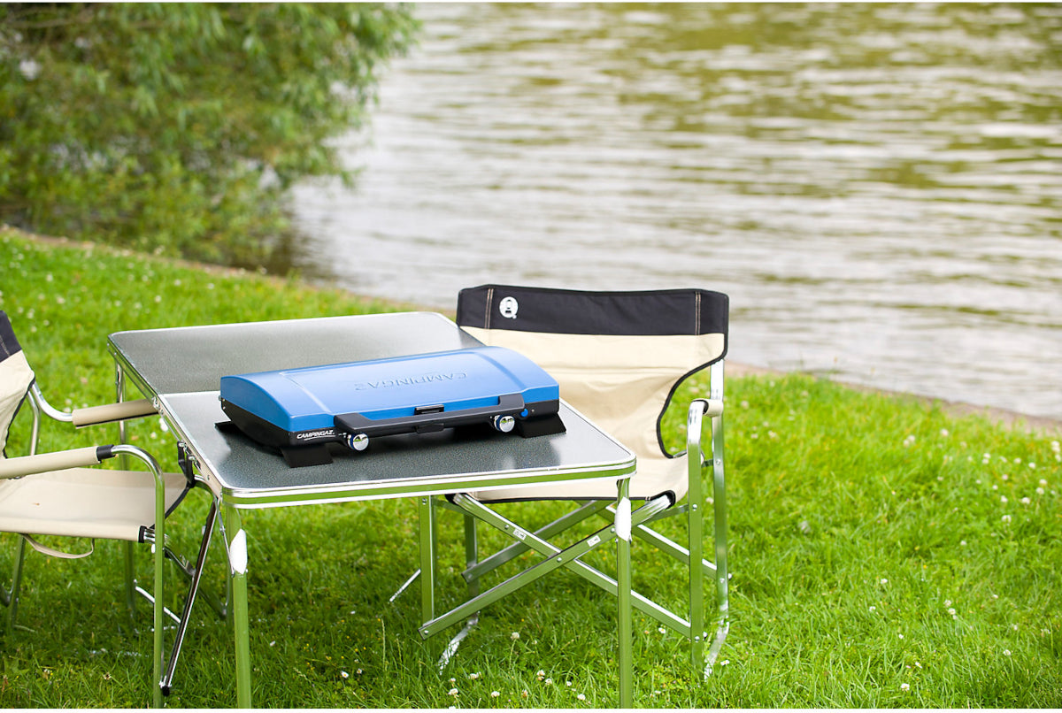 OPEN BOX Campingaz Series 400 SG Double Burner Stove & Grill - Portabl