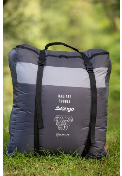 Vango Radiate Double Sleeping Bag - Shadow Grey