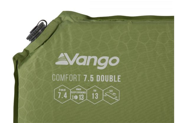 Vango Comfort 7.5 Double - Sleep Mat - Herbal