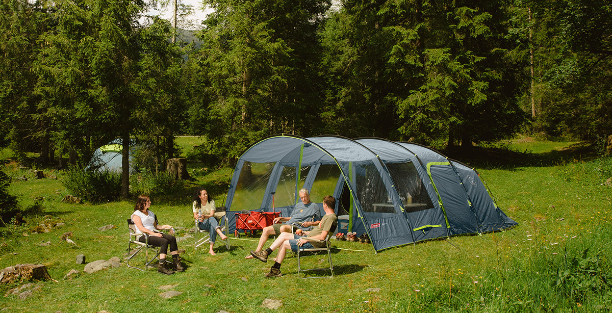 Coleman Vail 6 L Family Tent - 6 Person With Open Porch