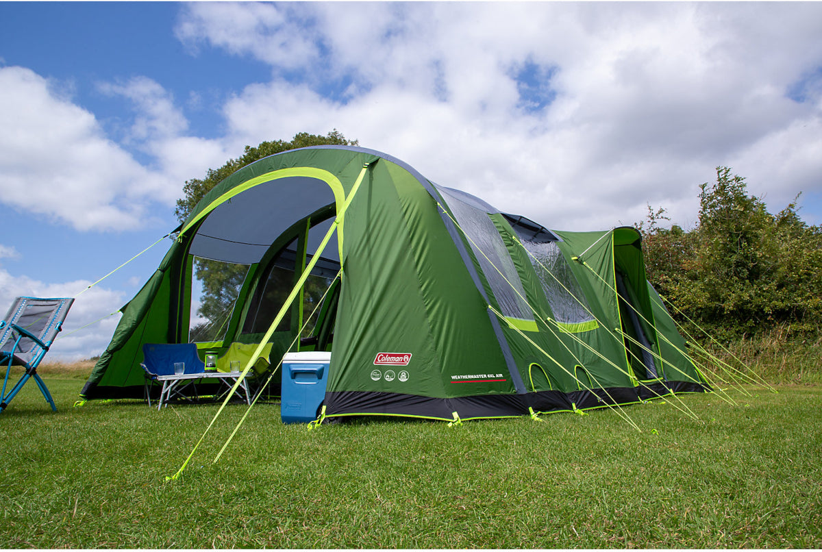 coleman weathermaster 6 person tent Coleman Weathermaster 6 XL Air BlackOut Bedroom Family Tent
