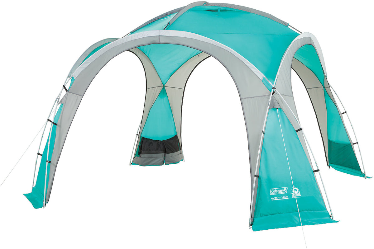 Coleman Event Dome L - 3.65 x 3.65m with 4 Screen Walls and 2 Doors