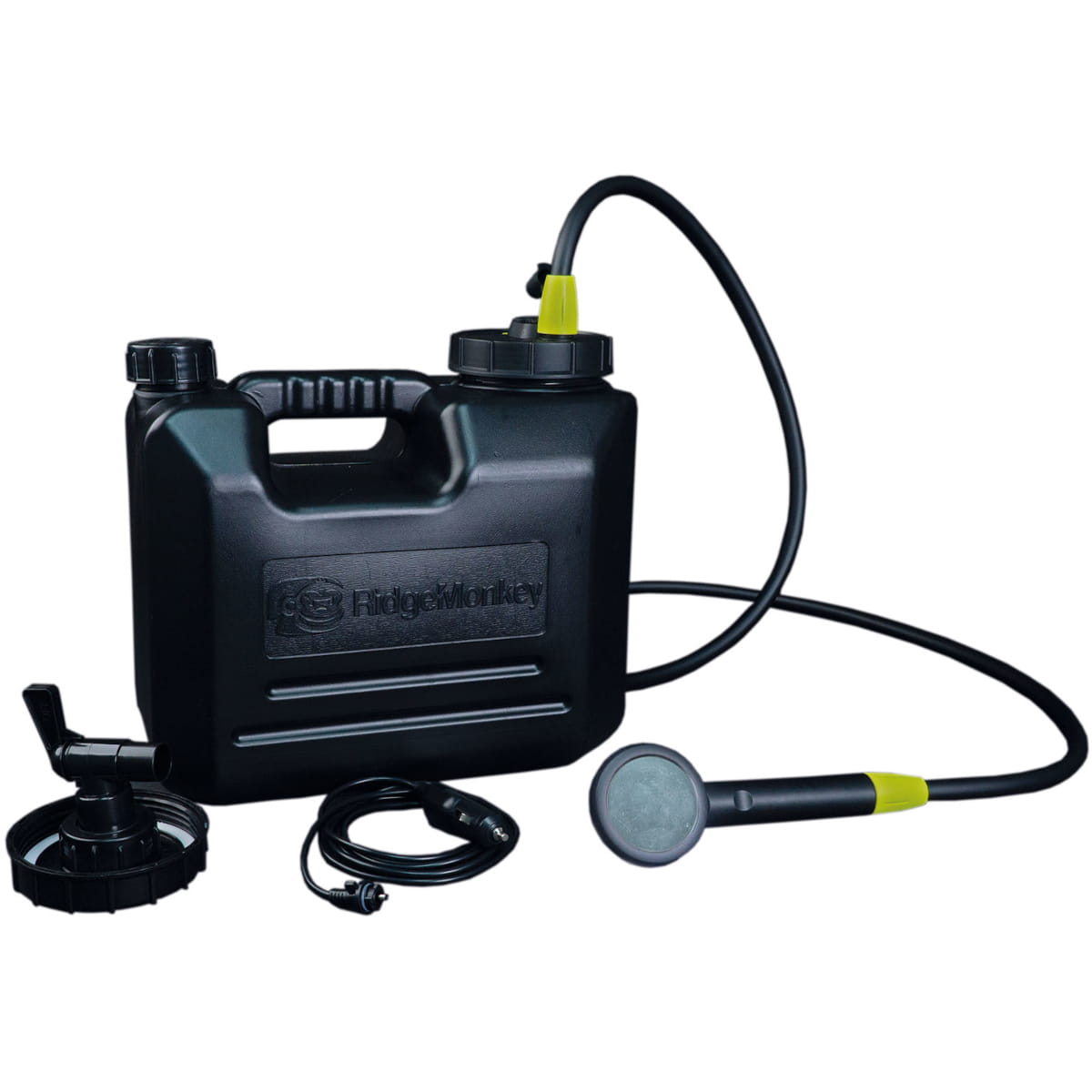 RidgeMonkey Outdoor Power Shower Full Kit 10 Litre
