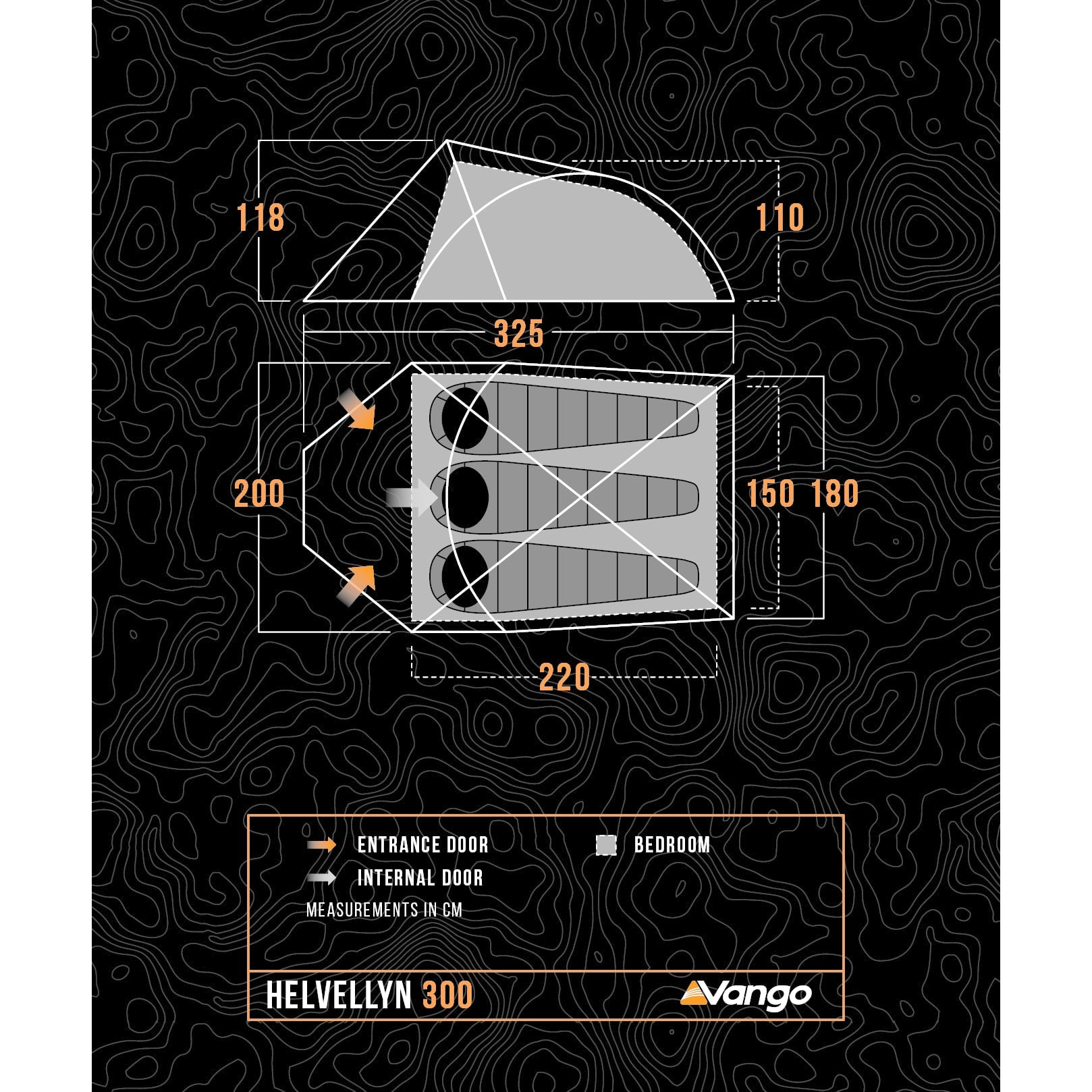 Vango Helvellyn 300 Tent