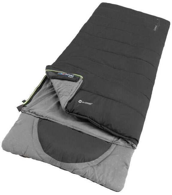 Outwell Sleeping Bag Contour Midnight Black - Left Zipper