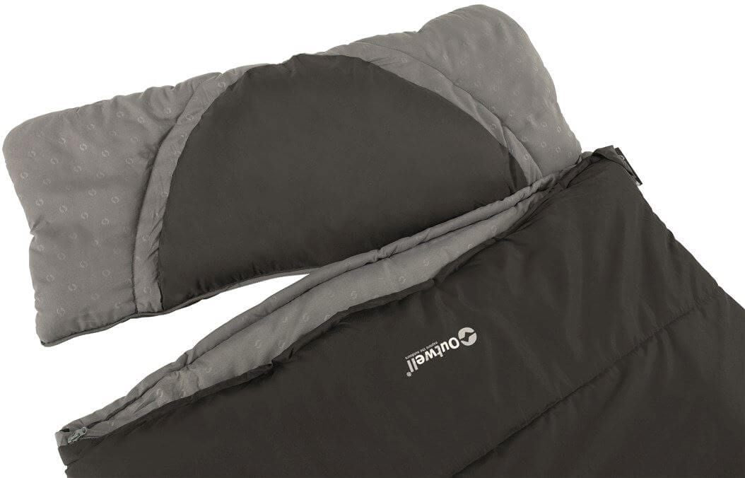 Outwell Sleeping Bag Contour Midnight Black - Left Zipper