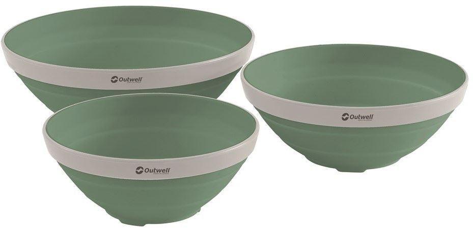 Outwell 651118 Collaps Bowl Set Shadow Green