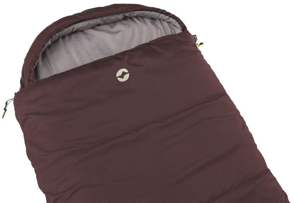 Outwell 230397 Sleeping Bag Campion Lux Aubergine "L"