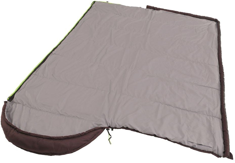 Outwell 230397 Sleeping Bag Campion Lux Aubergine "L"