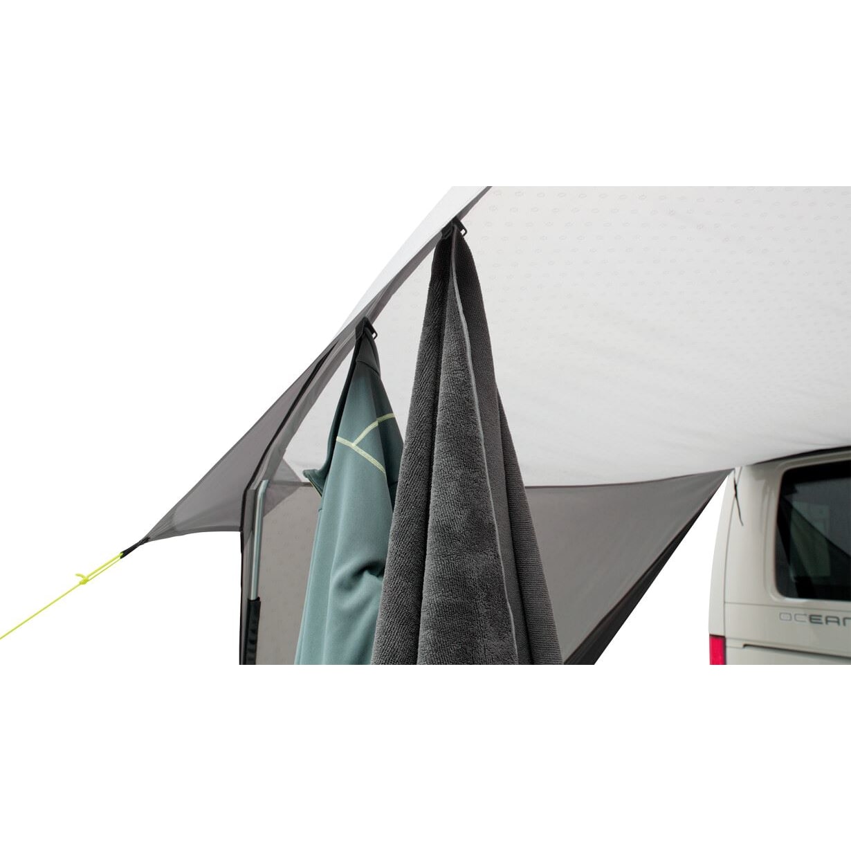 Outwell Vehicle Touring Canopy | Easily Pitched Shelter With Attachment Heights 180-240cm