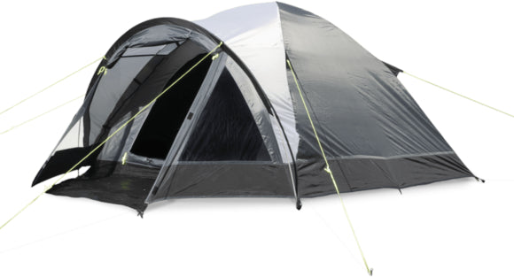 Kampa Brighton 3 Grey Poled Camping Tent