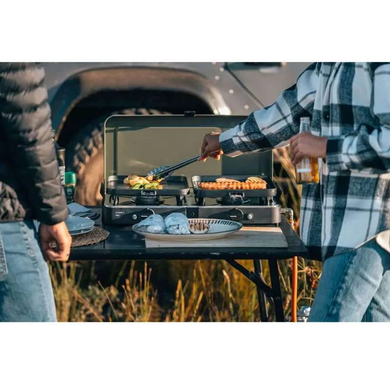 CADAC 2 Cook 3 Pro Deluxe QR Gas BBQ