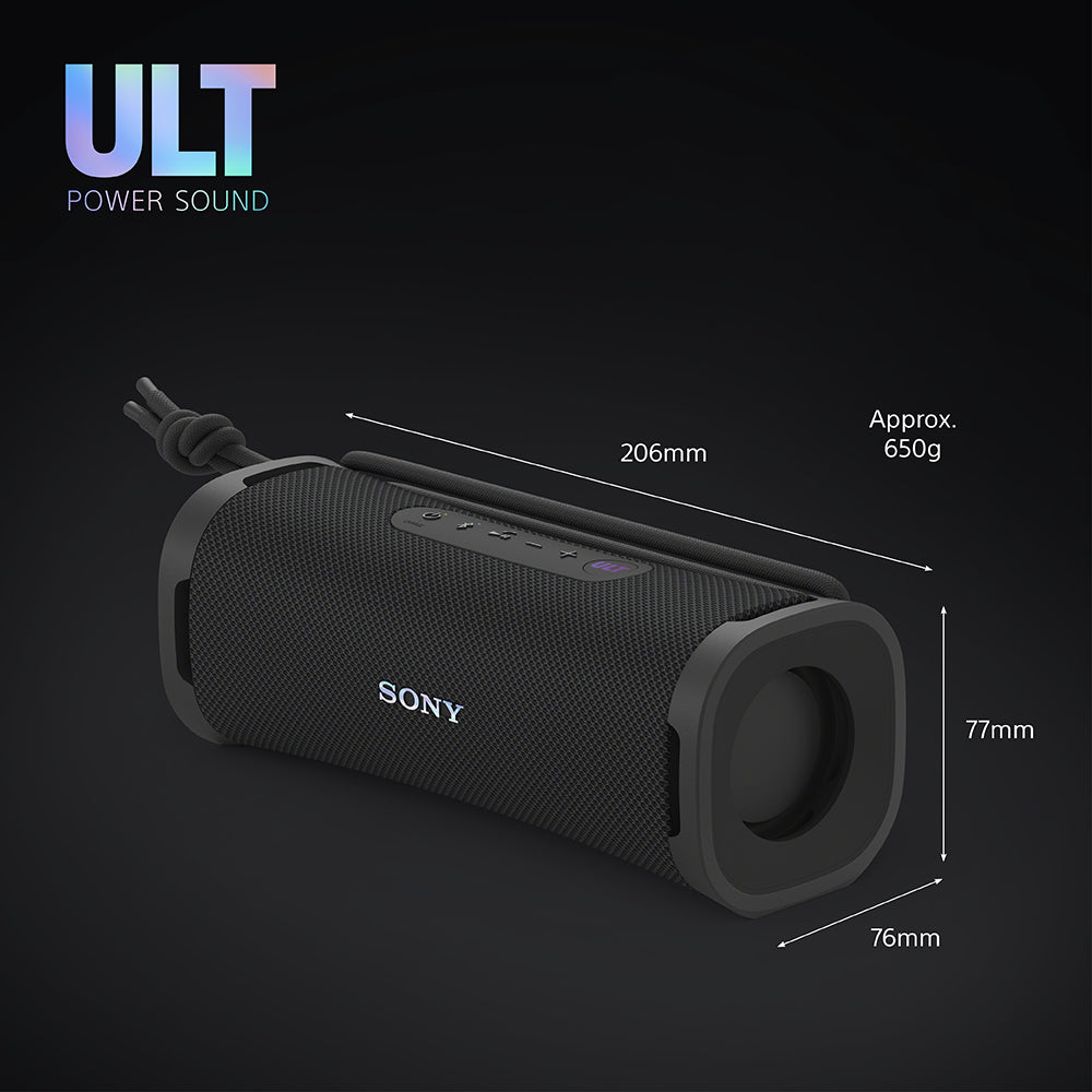 Sony SRS-ULT10B Black ULT POWER SOUND series ULT FIELD 1 Wireless Speaker