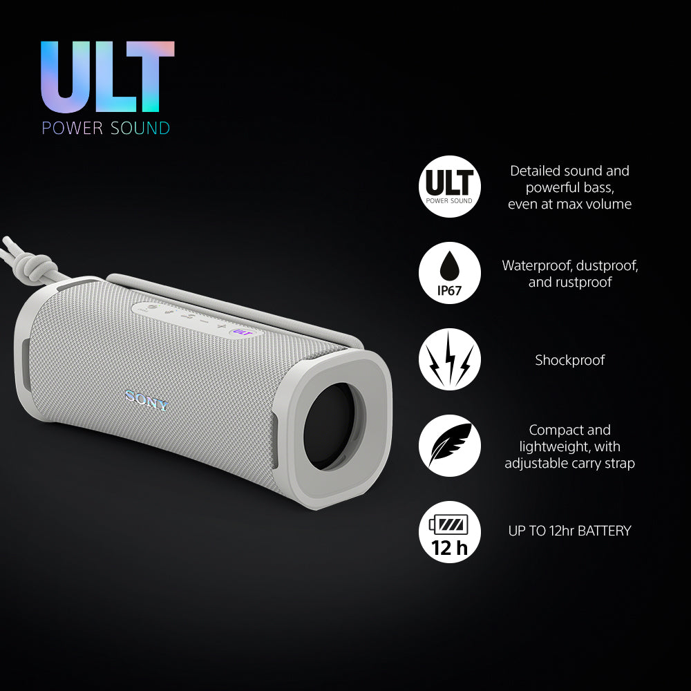 Sony SRS-ULT10W White ULT POWER SOUND series ULT FIELD 1 Wireless Speaker