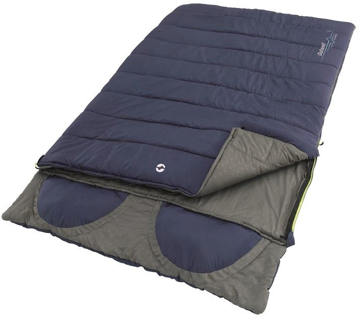 Outwell OPEN BOX Sleeping Bag Contour Lux Double Imperial Blue