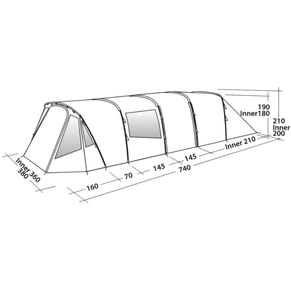 Easy Camp Palmdale 800 Lux Tent
