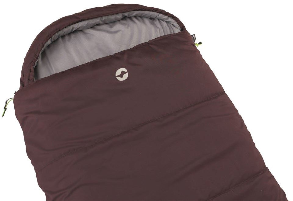 Outwell OPEN BOX Sleeping Bag Campion Lux Aubergine "L"