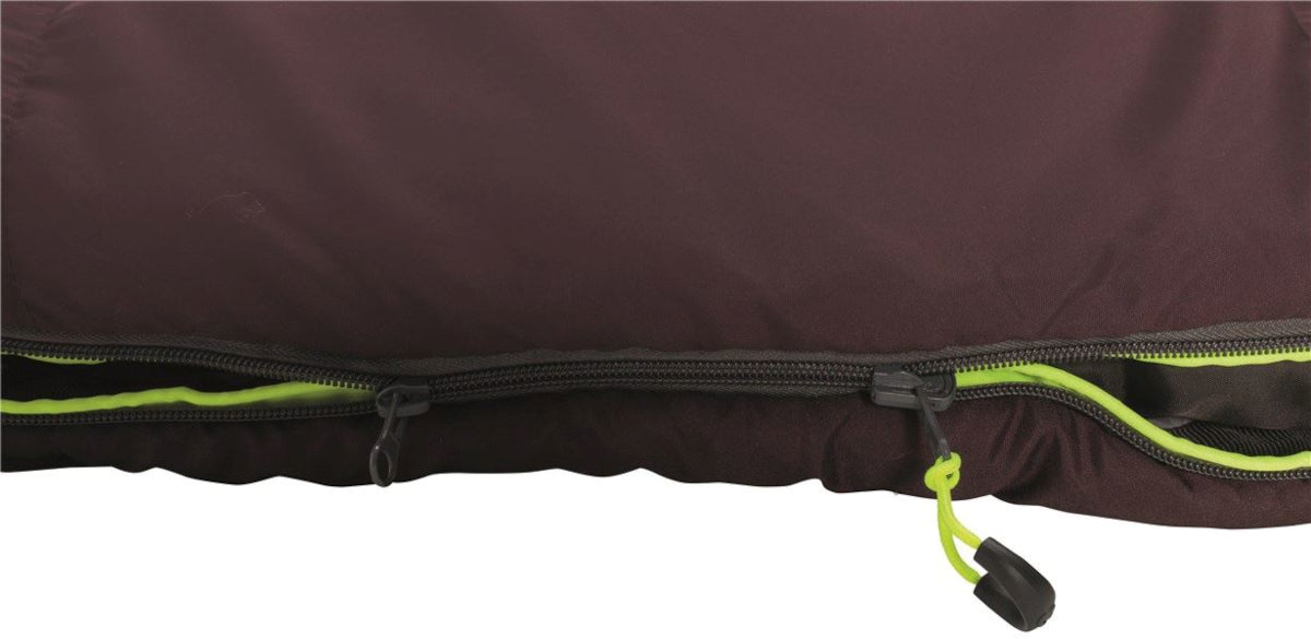 Outwell OPEN BOX Sleeping Bag Campion Lux Aubergine "L"