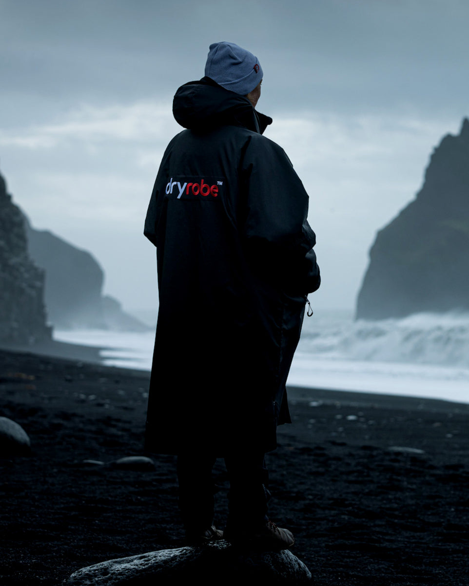 dryrobe Advance Long Sleeve V3 - Black Grey