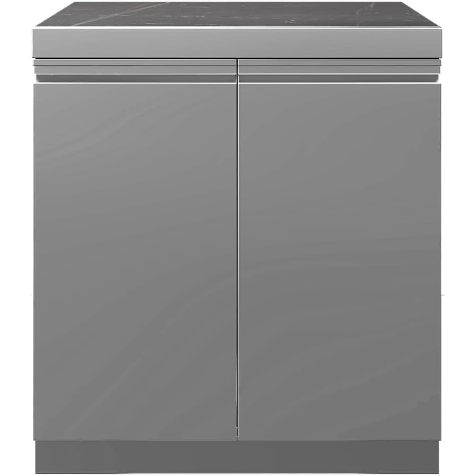 Whistler Grills Blockley 6-Burner Kitchen with Double Door Fridge - Stainless Steel